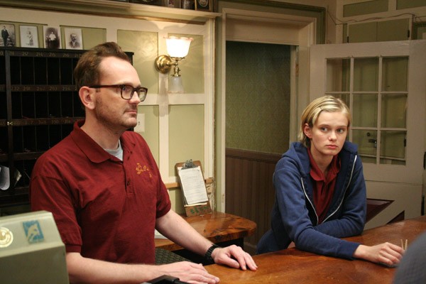 Pat Healy stars as Luke and Sara Paxton stars as Claire in Magnet Releasing's The Innkeepers (2011)