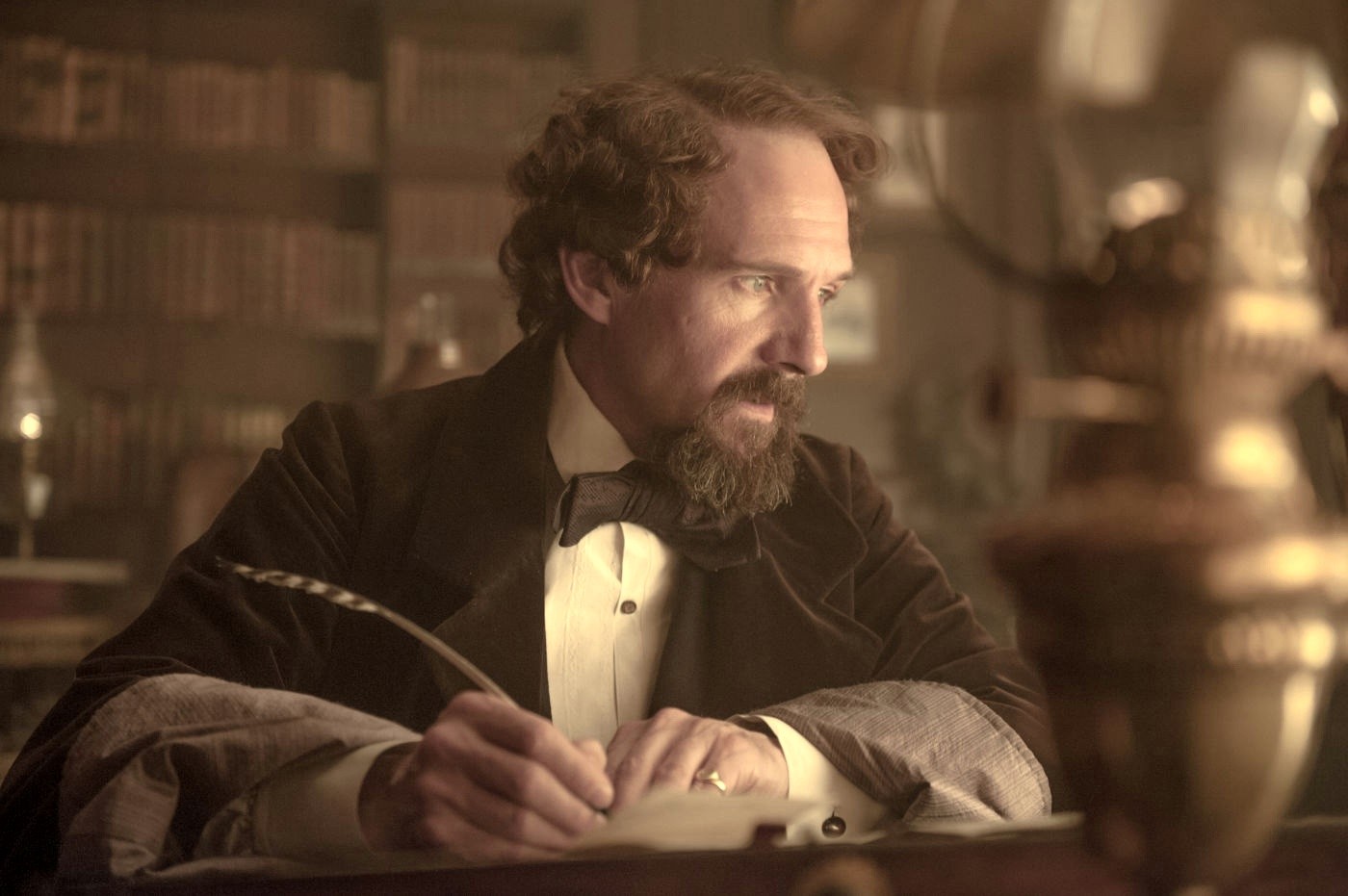 Ralph Fiennes stars as Charles Dickens in Sony Pictures Classics' The Invisible Woman (2013). Photo credit by David Appleby.