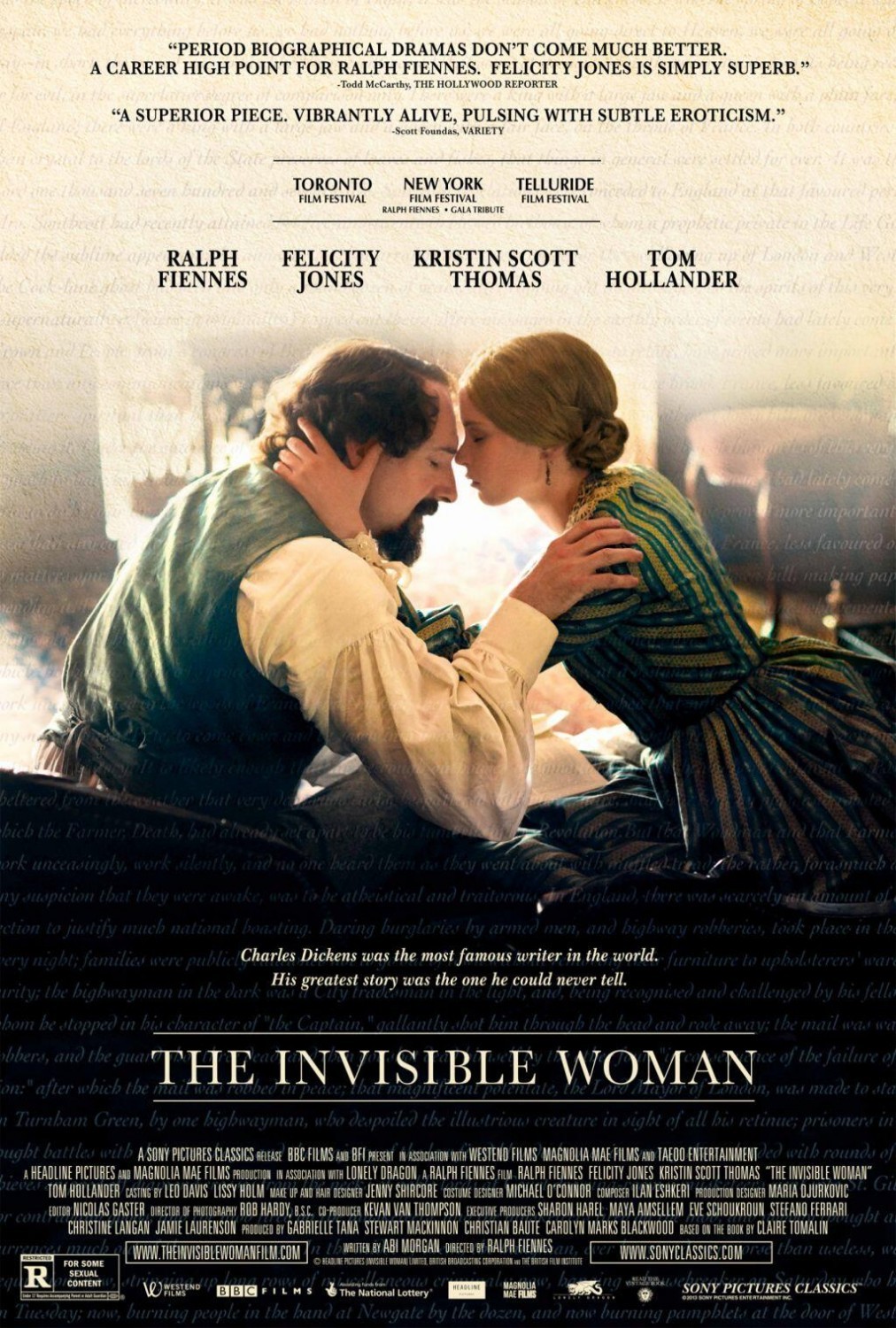 Poster of Sony Pictures Classics' The Invisible Woman (2013)
