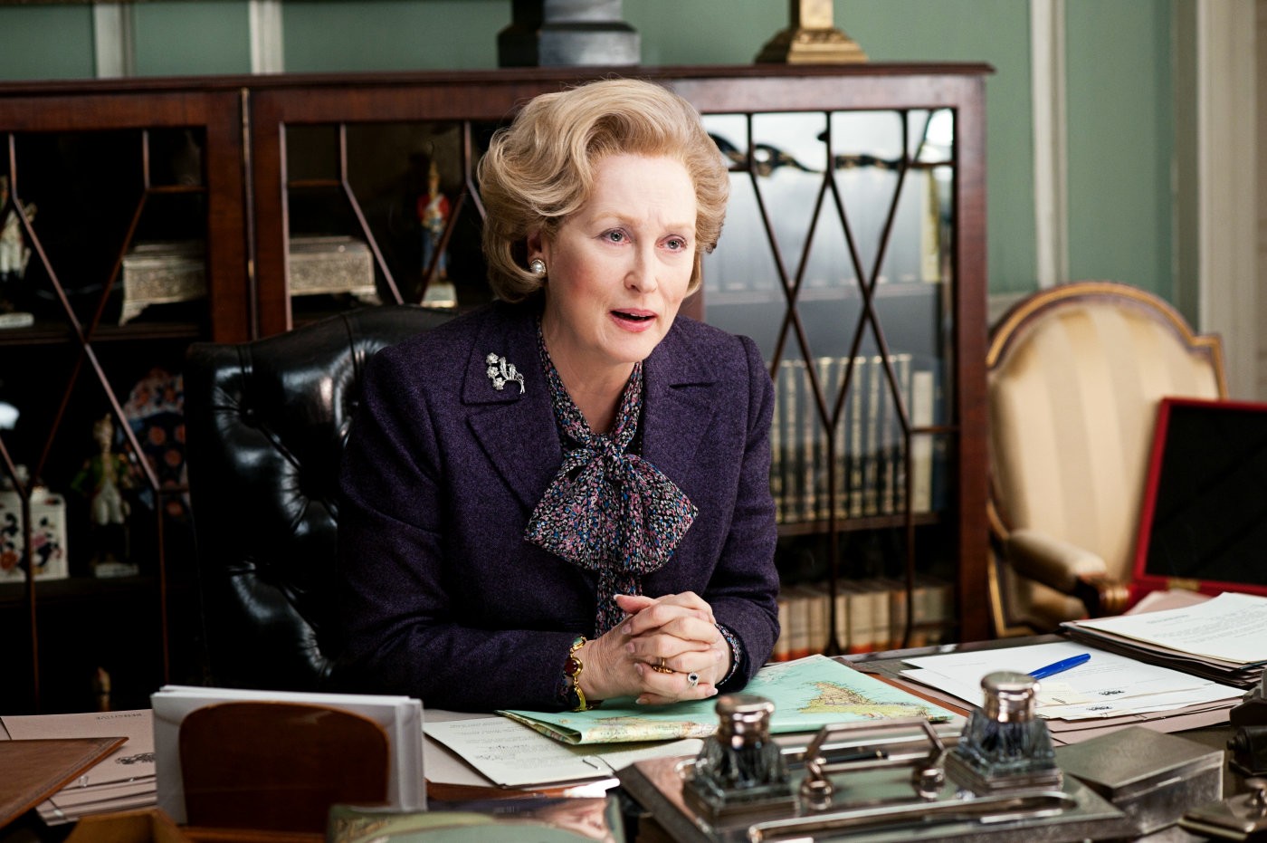 Meryl Streep stars as Margaret Thatcher in The Weinstein Company's The Iron Lady (2012)