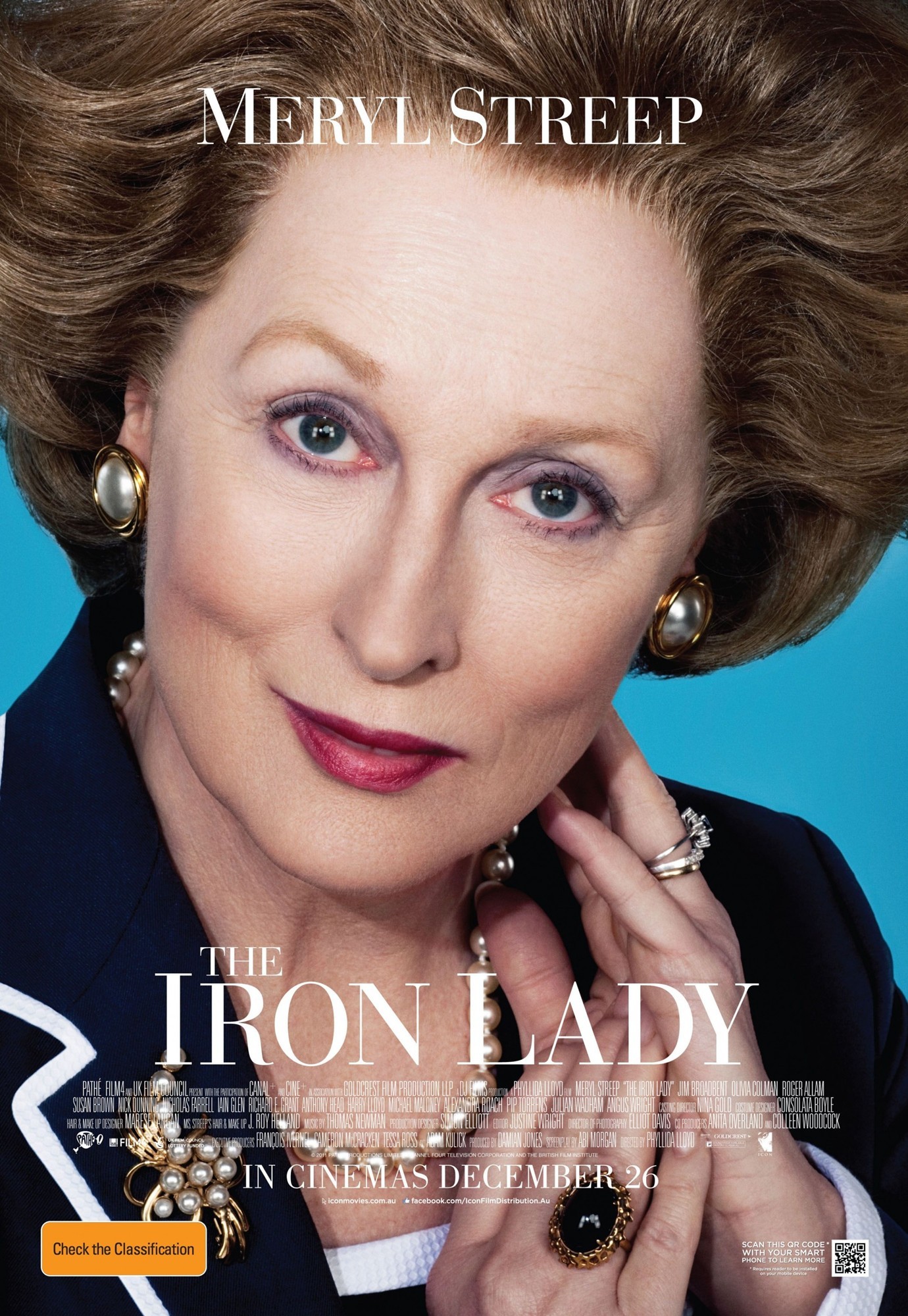 Poster of The Weinstein Company's The Iron Lady (2012)