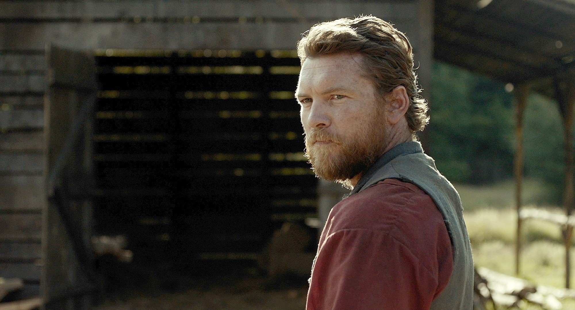 Sam Worthington stars as Moses in Drafthouse Films' The Keeping Room (2015)