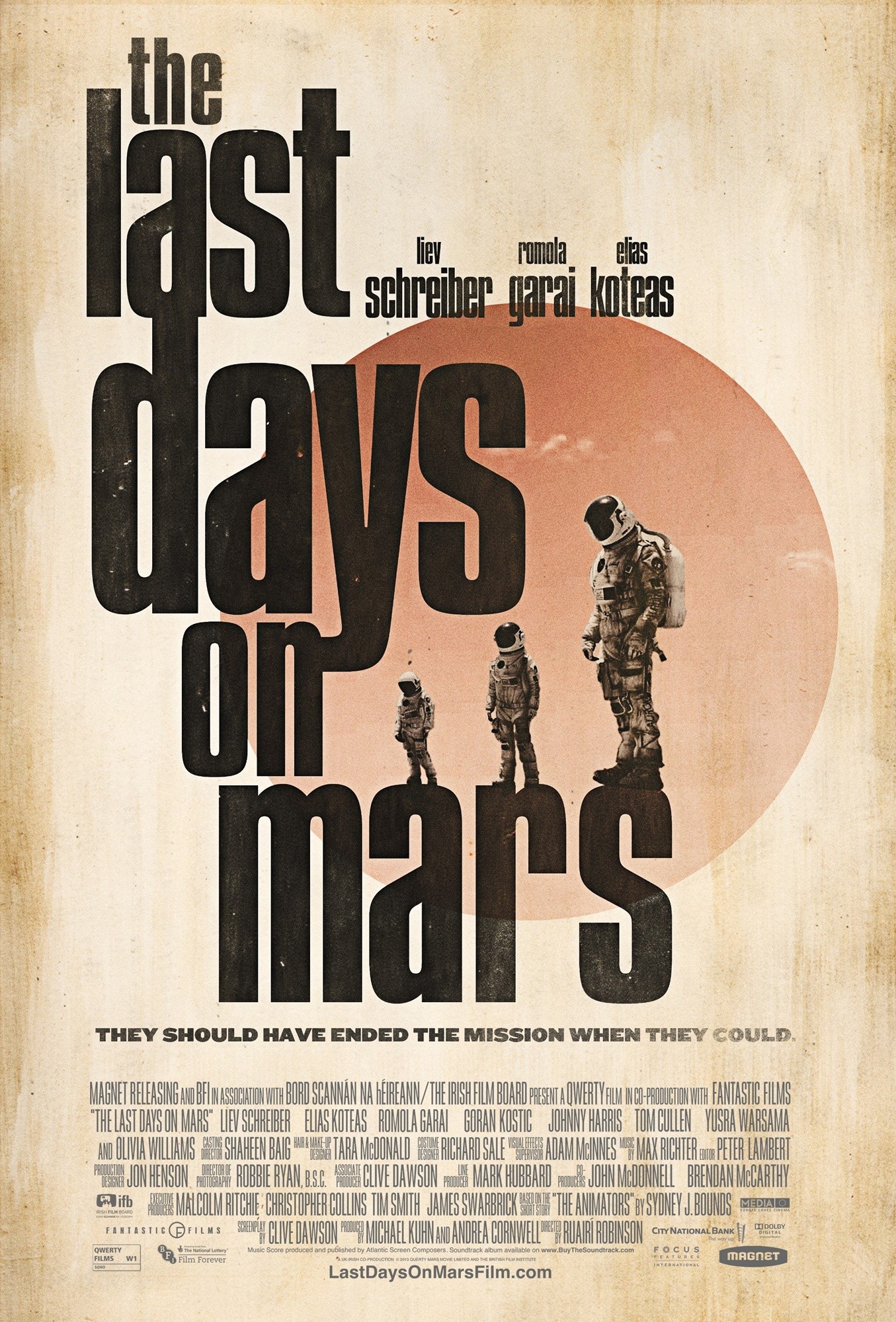 Poster of Magnolia Pictures' The Last Days on Mars (2013)