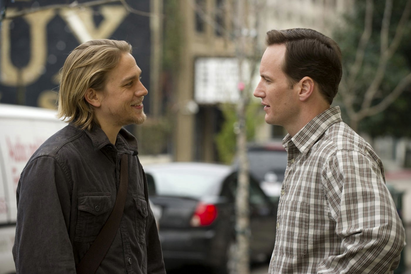 Charlie Hunnam stars as Gavin Nichols and Patrick Wilson stars as Joe in IFC Films' The Ledge (2011)