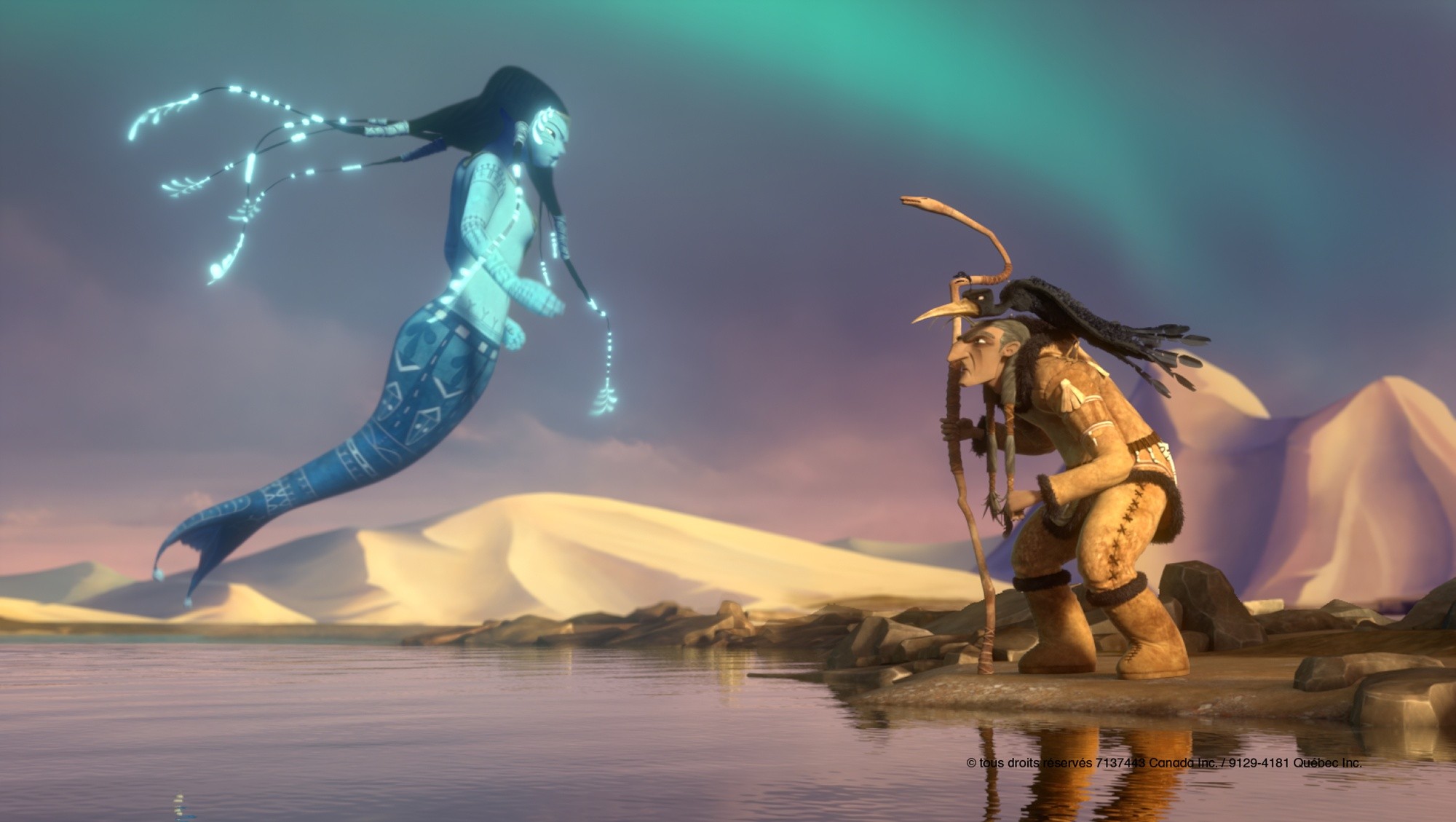 Sedna, Croolik and Kwatak from Phase 4 Films' The Legend of Sarila (2013)