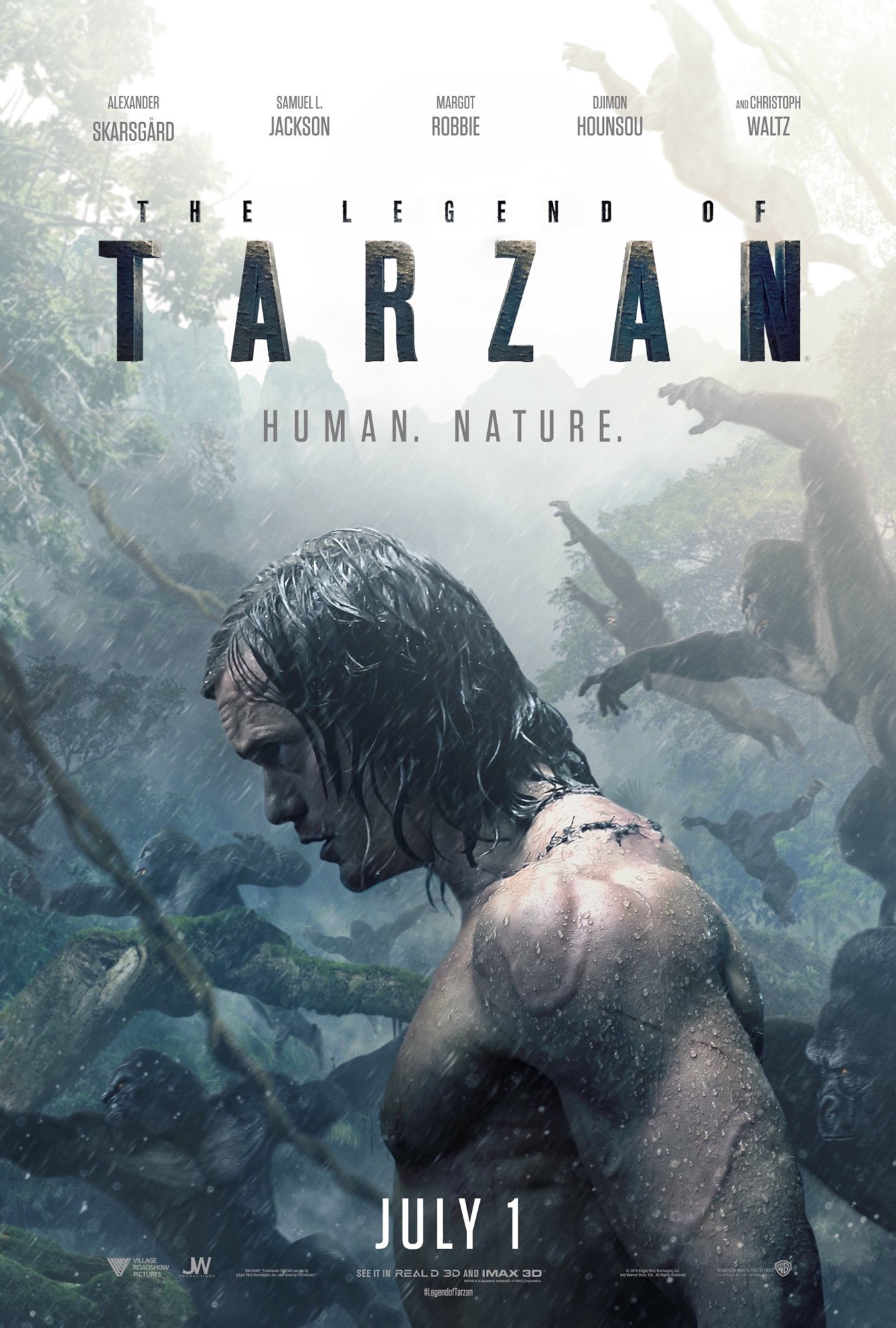 Poster of Warner Bros. Pictures' The Legend of Tarzan (2016)