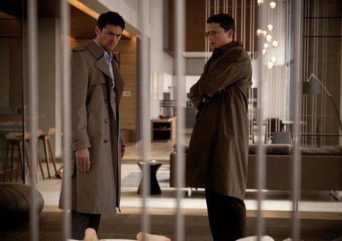 Karl Urban stars as Vincent Stevens and Wentworth Miller stars as Luke Seacord in Open Road Films' The Loft (2015)