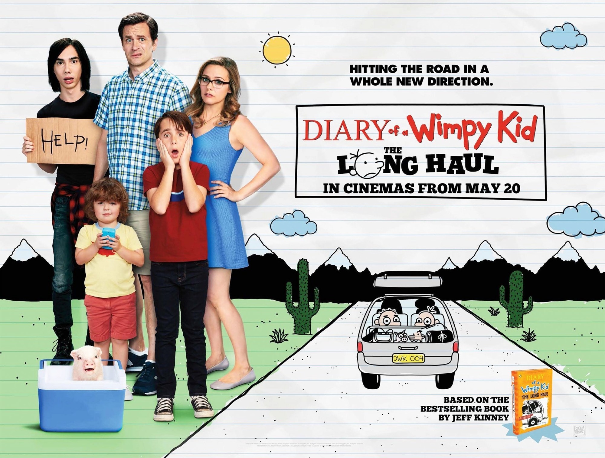 Poster of 20th Century Fox's Diary of a Wimpy Kid: The Long Haul (2017)