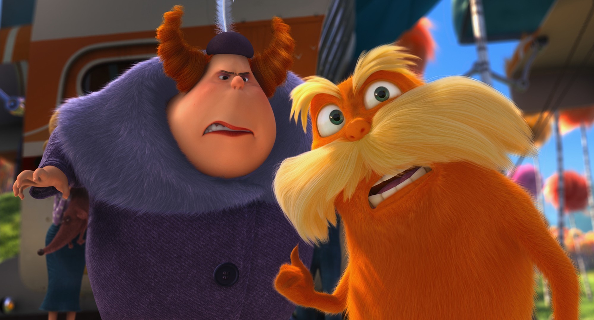 A scene of Universal Pictures' The Lorax (2012)