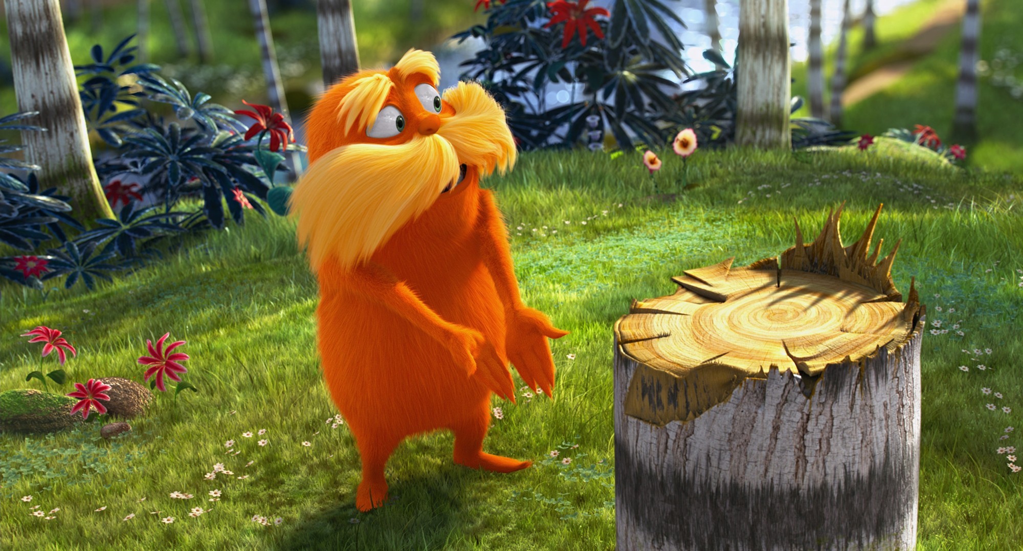 A scene of Universal Pictures' The Lorax (2012)