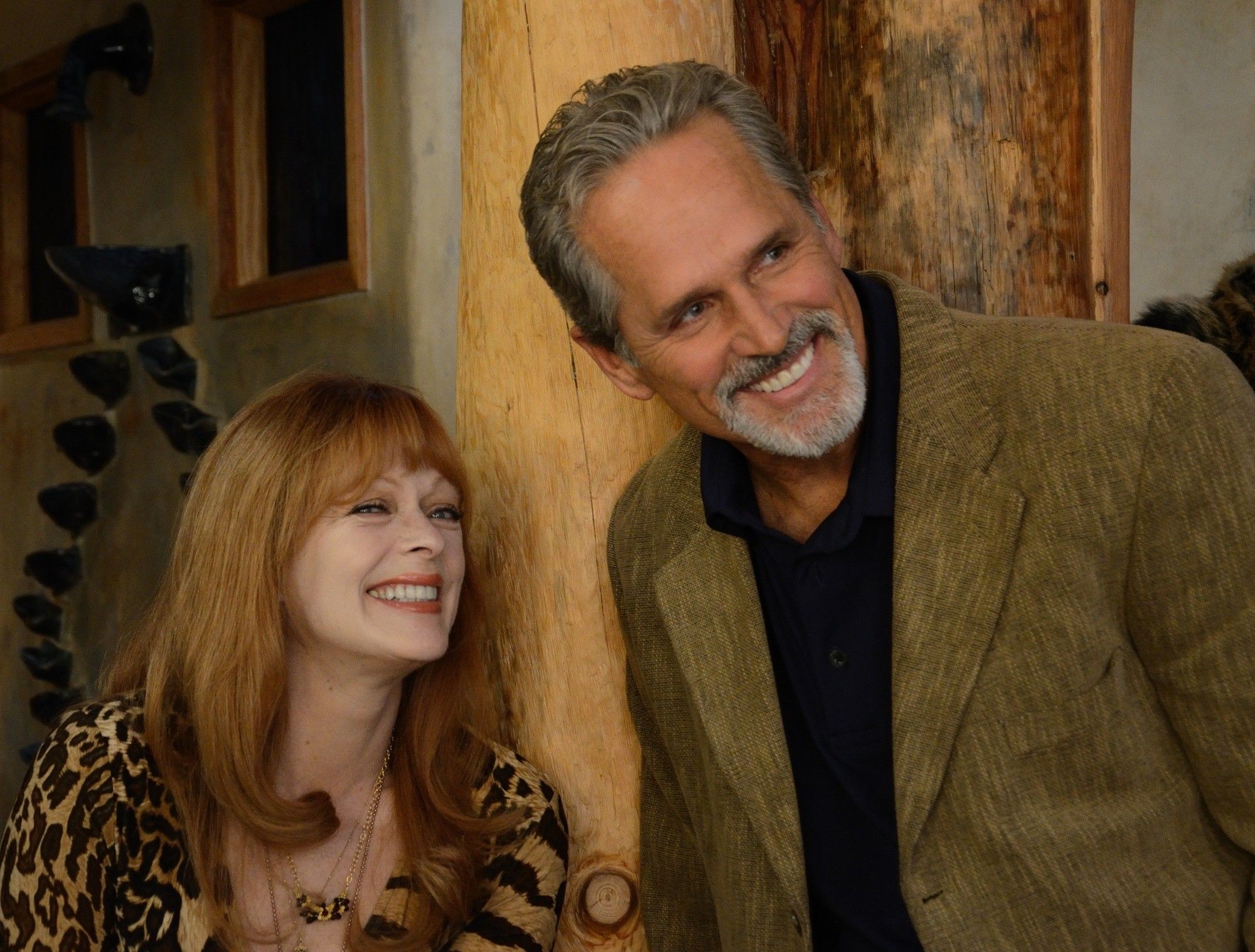 Frances Fisher stars as Carson Riley and Gregory Harrison stars as Mack Riley in A Rainbow Film's The M Word (2014)