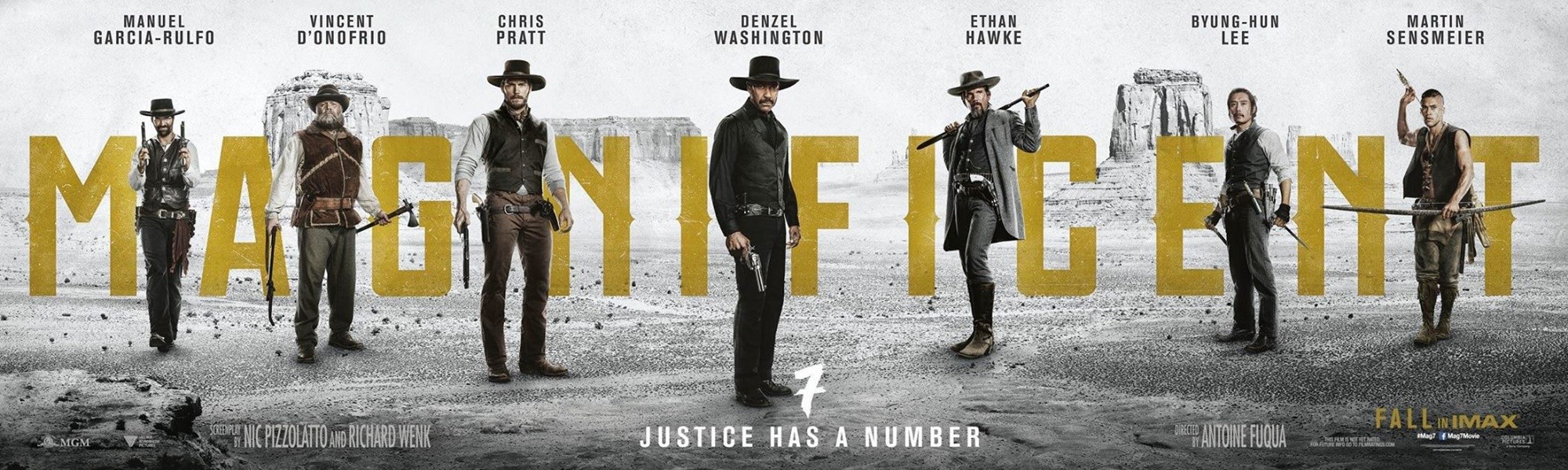 Poster of Columbia Pictures' The Magnificent Seven (2016)