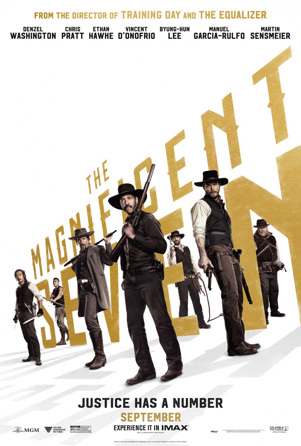 Poster of Columbia Pictures' The Magnificent Seven (2016)