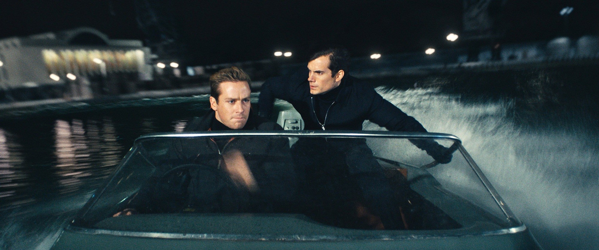 Armie Hammer stars as Illya Kuryakin and Henry Cavill stars as Napoleon Solo in Warner Bros. Pictures' The Man from U.N.C.L.E. (2015)
