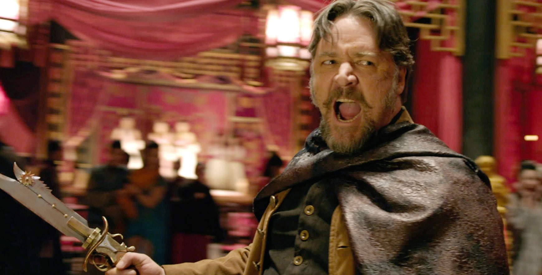 Russell Crowe stars as Jackknife in Universal Pictures' The Man with the Iron Fists (2012)