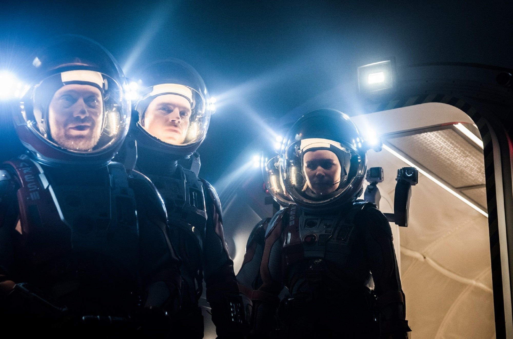 Sean Bean, Sebastian Stan and Kate Mara in 20th Century Fox's The Martian (2015)