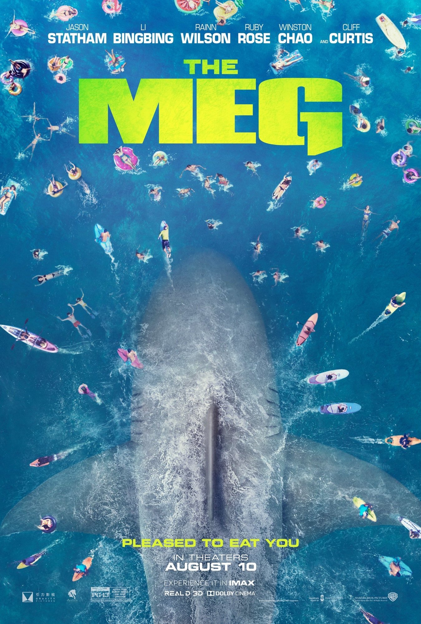 Poster of Warner Bros. Pictures' The Meg (2018)