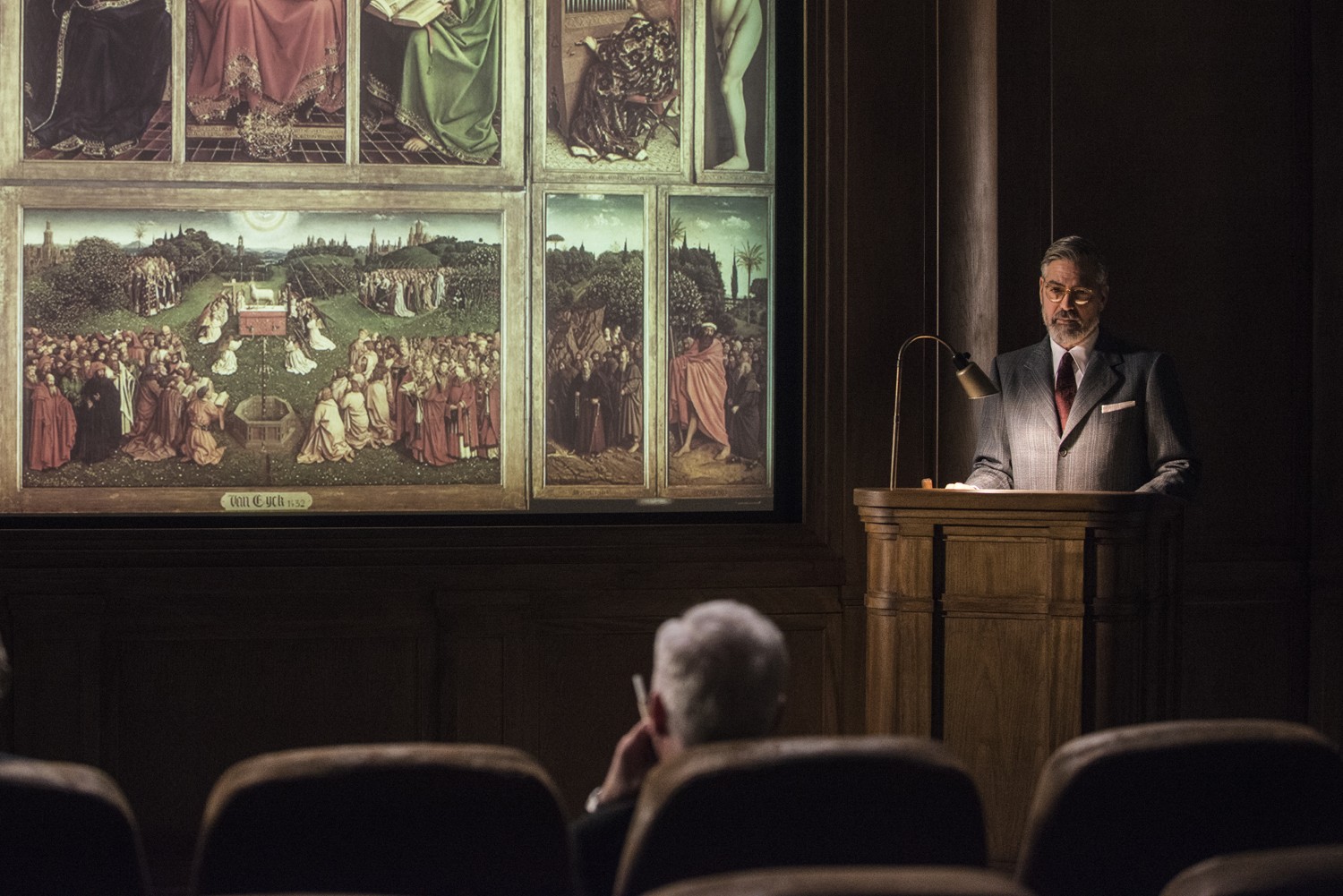 George Clooney stars as Frank Stokes in Columbia Pictures' The Monuments Men (2014)