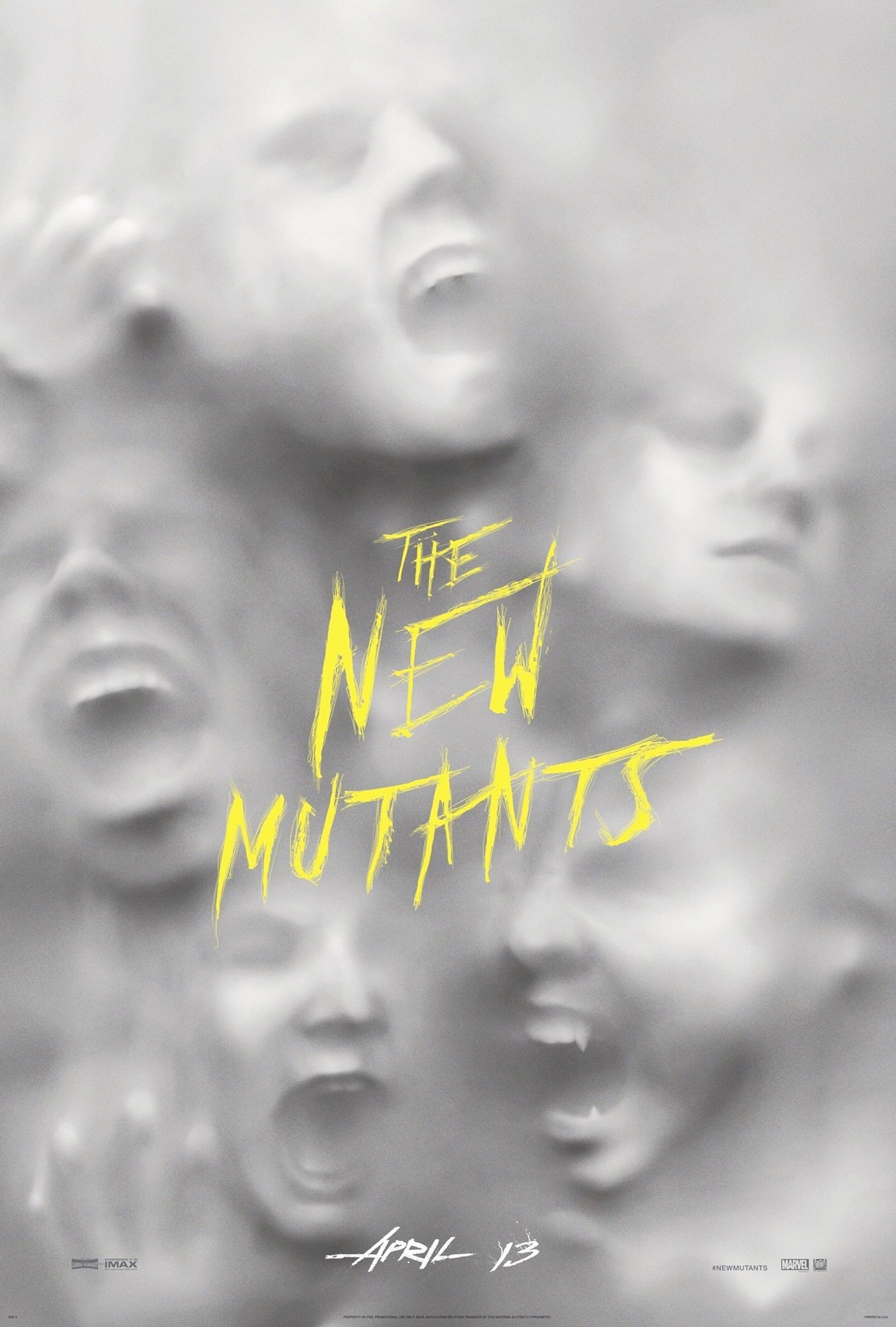 Poster of 20th Century Fox's The New Mutants (2020)