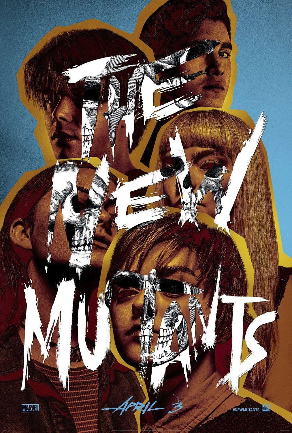 Poster of 20th Century Fox's The New Mutants (2020)