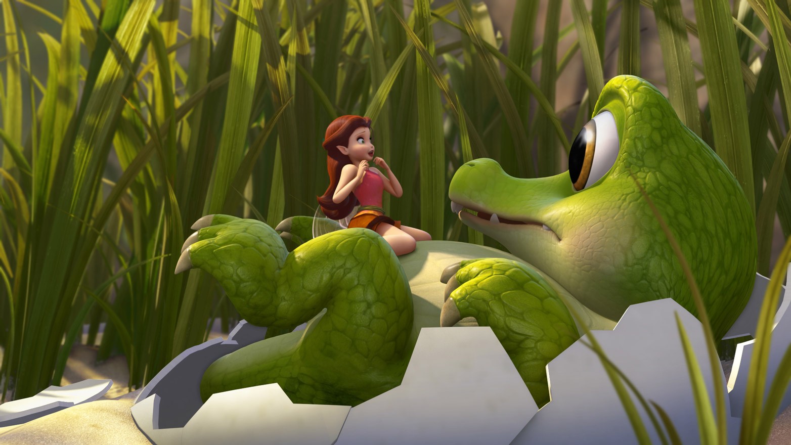 Rosetta and Crocky from Walt Disney Pictures' The Pirate Fairy (2014)