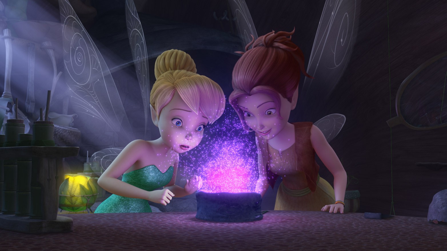 Zarina and Tinker Bell from Walt Disney Pictures' The Pirate Fairy (2014)