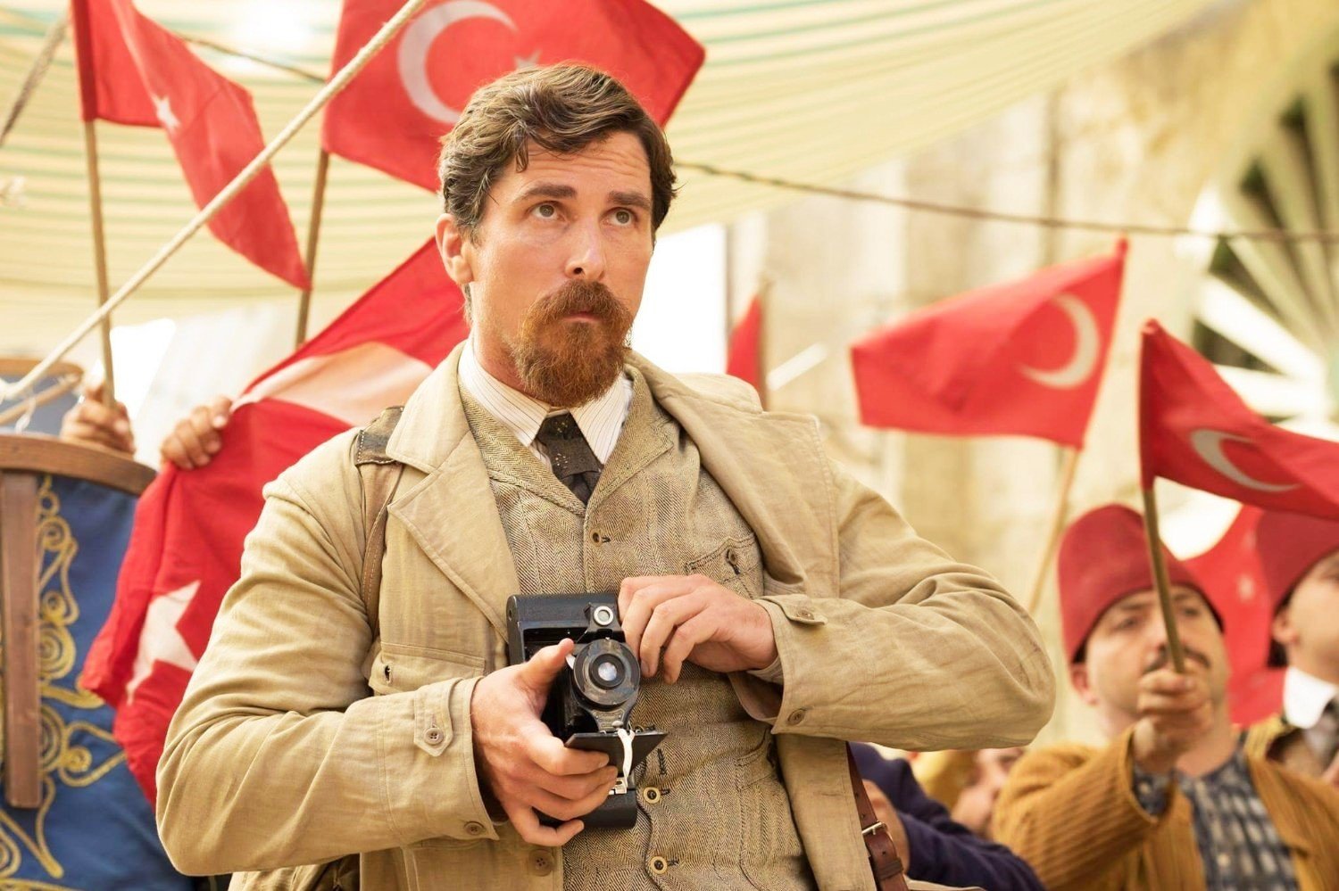 Christian Bale stars as Chris Myers in Open Road Films' The Promise (2017)