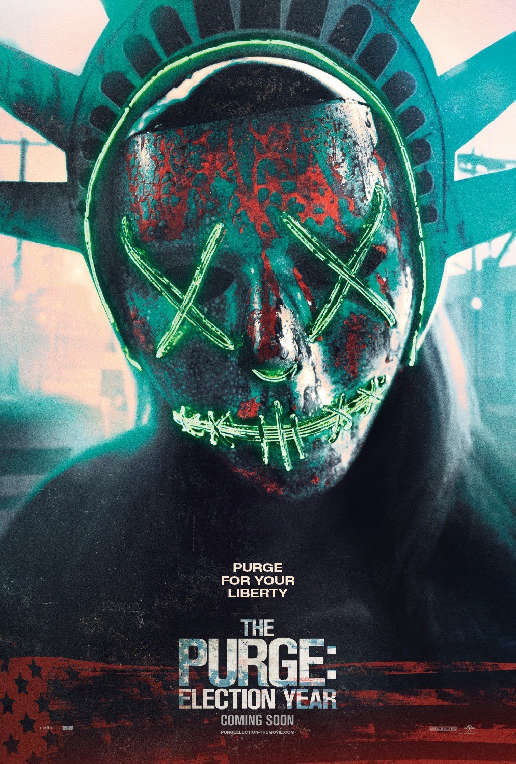 Poster of Universal Pictures' The Purge: Election Year (2016)