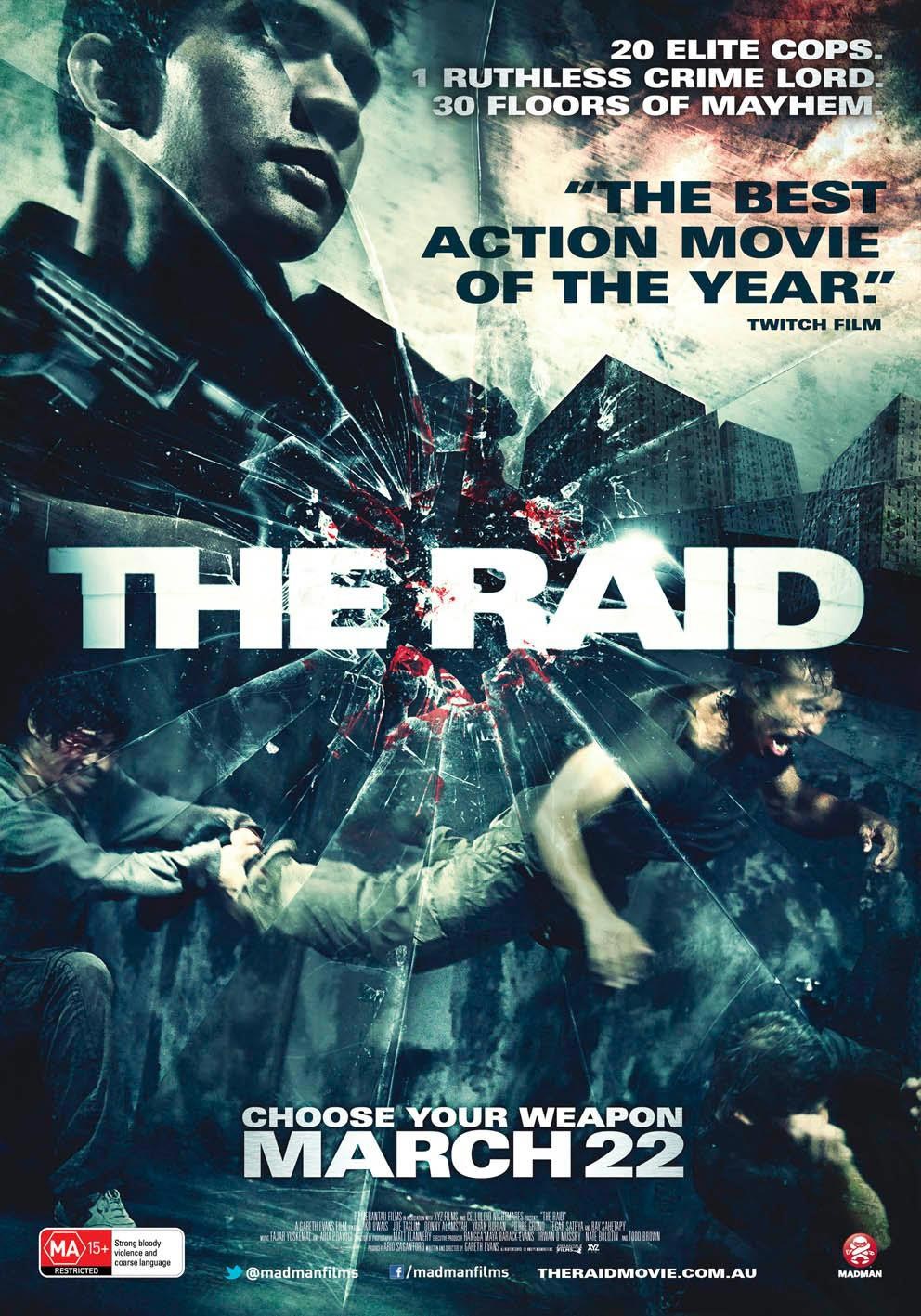 Poster of Sony Pictures Classics' The Raid: Redemption (2012)