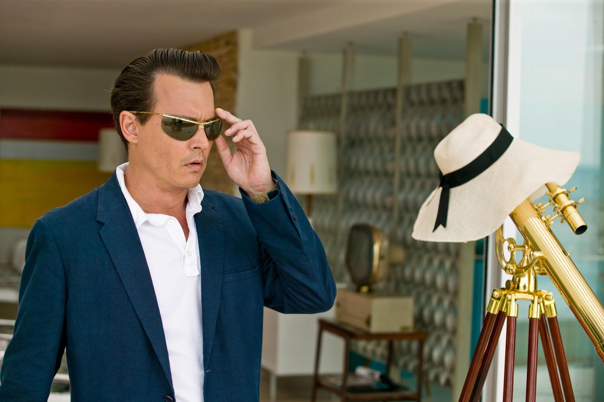Johnny Depp stars as Paul Kemp in FilmDistrict's The Rum Diary (2011)