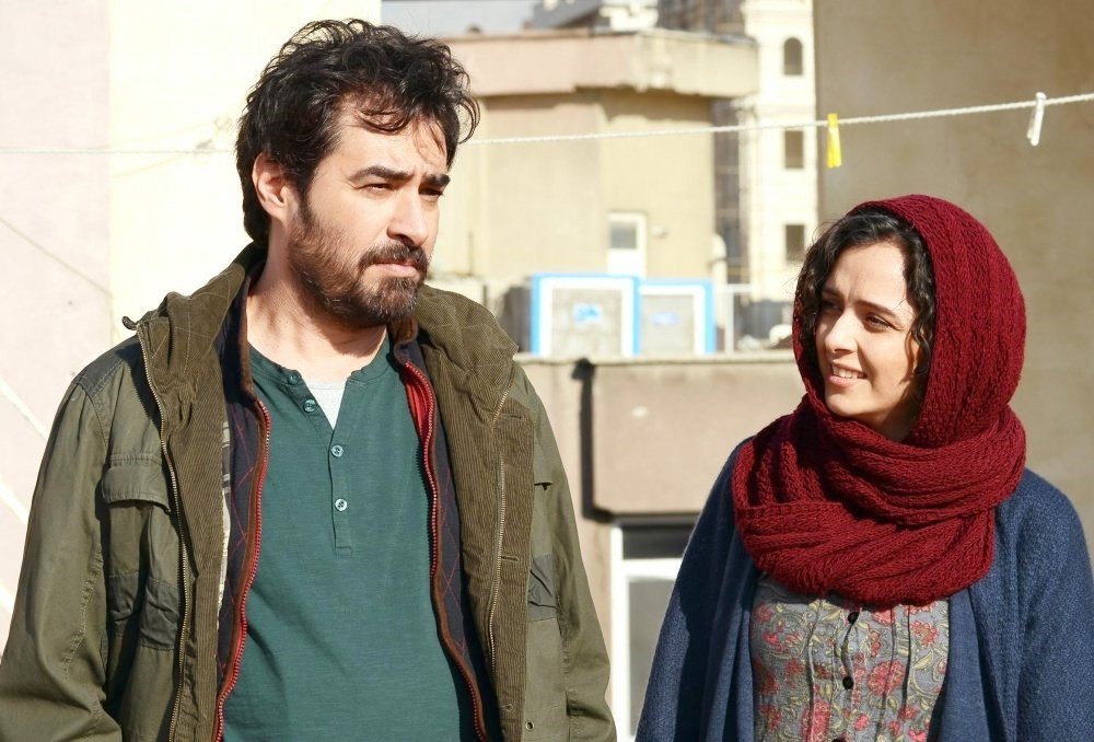 Shahab Hosseini stars as Emad Etesami and Taraneh Alidoosti stars as Rana Etesami in Cohen Media Group's The Salesman (2017)