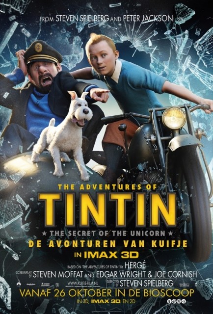 Poster of Paramount Pictures' The Adventures of Tintin: The Secret of the Unicorn (2011)