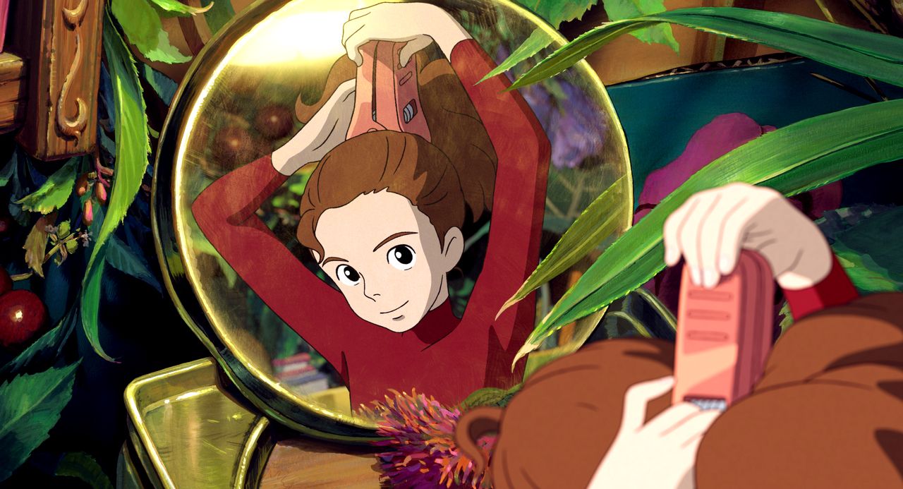 A scene from Walt Disney Pictures' The Secret World of Arrietty (2012)