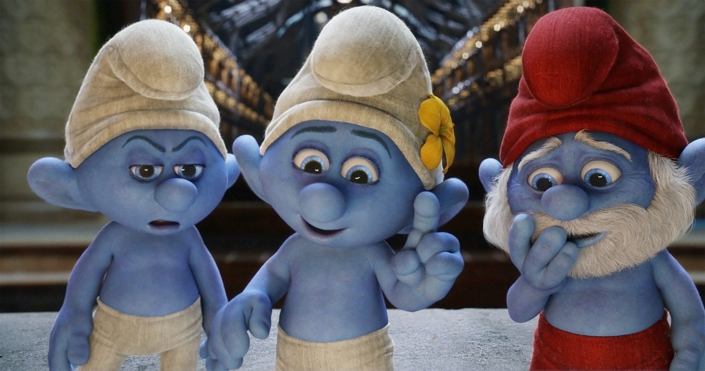 Clumsy, Vanity and Papa from Columbia Pictures' The Smurfs 2 (2013)