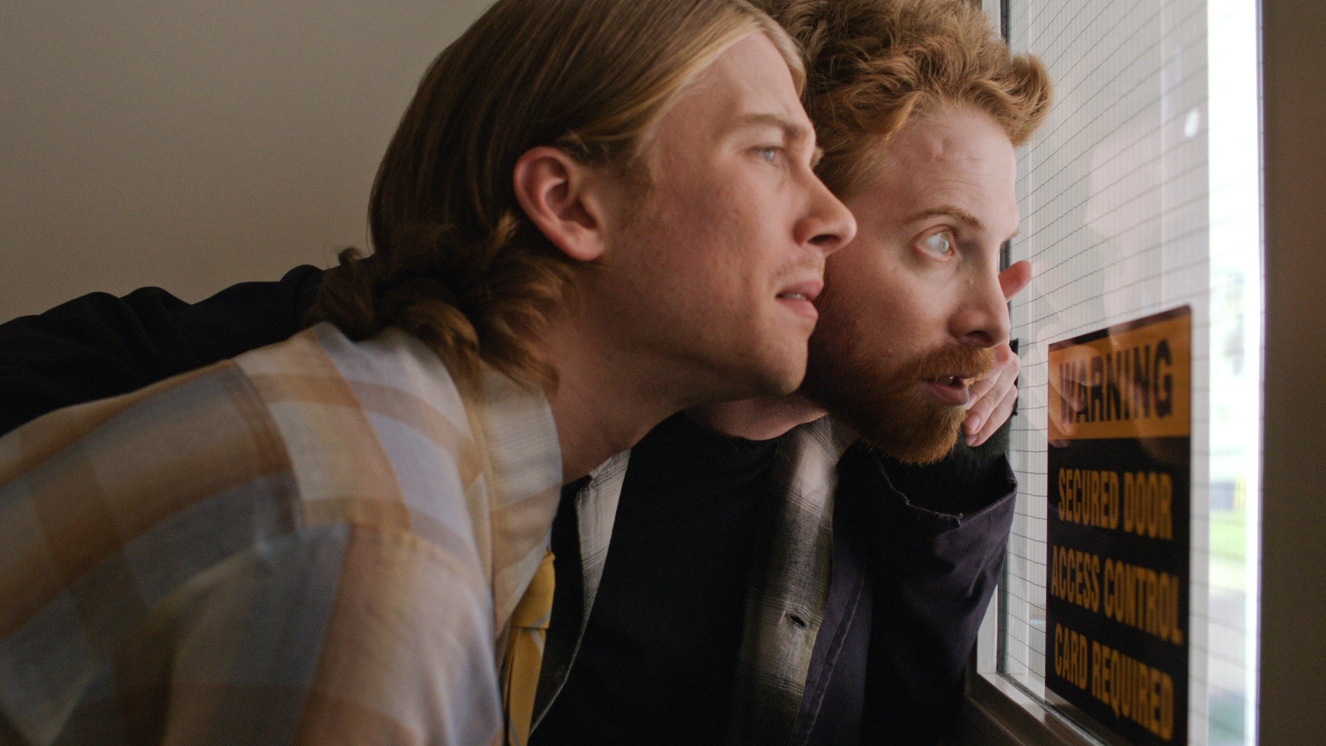 Lou Taylor Pucci stars as Luke and Seth Green stars as Zack in Gravitas Ventures' The Story of Luke (2013)