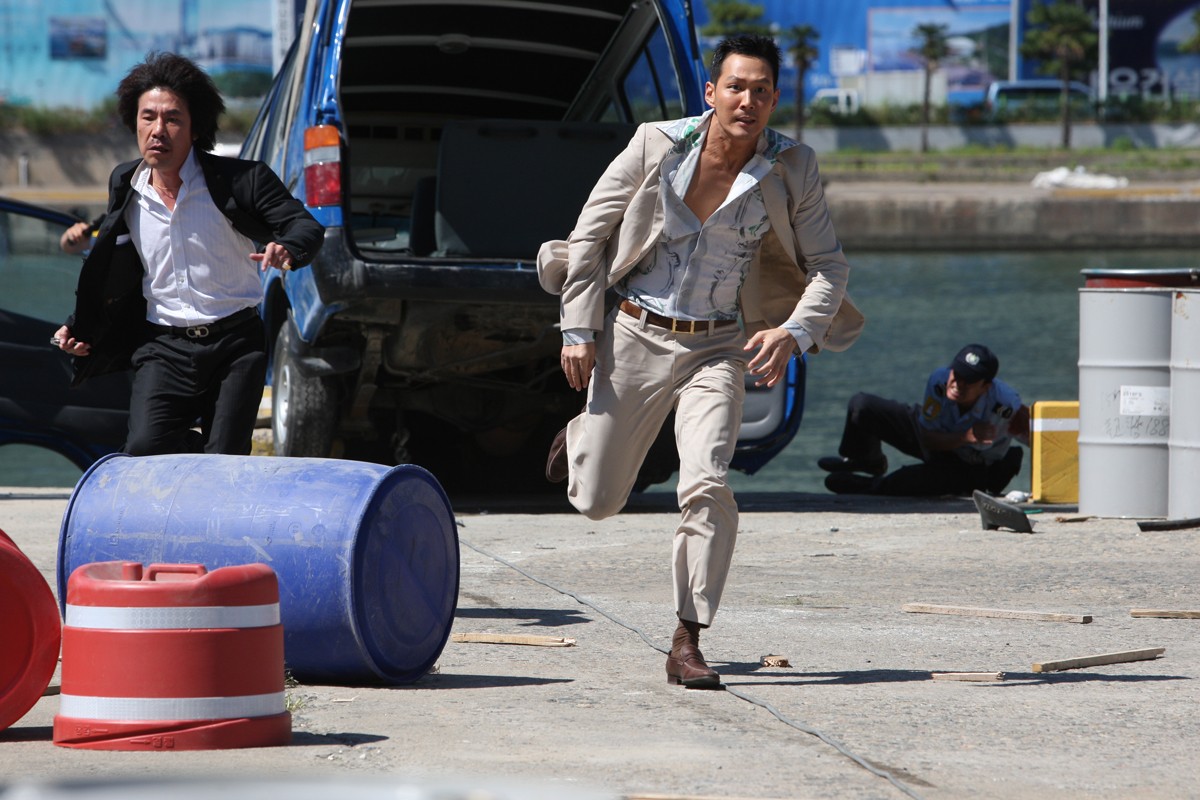 Oh Dal Soo stars as Andrew and Lee Jung Jae stars as Popeye in Well Go USA's The Thieves (2012)