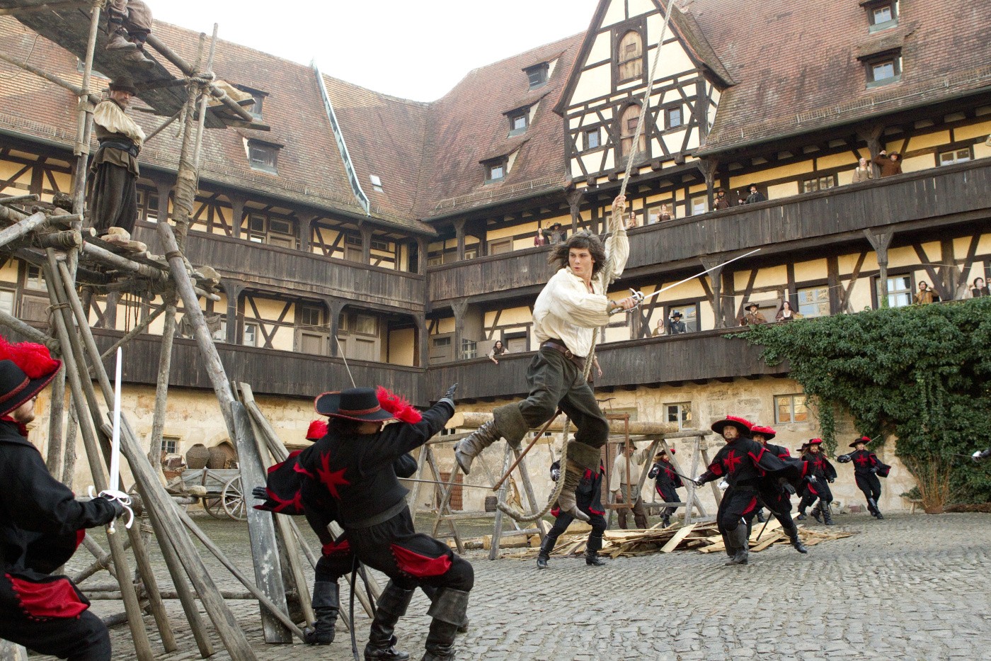 Logan Lerman stars as D'Artagnan in Summit Entertainment's The Three Musketeers (2011)