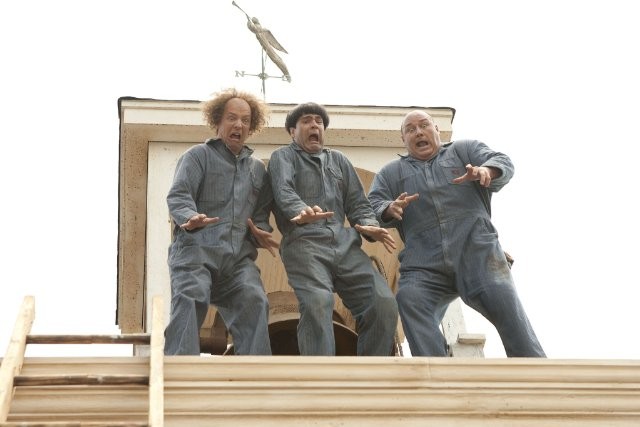 Sean Hayes, Chris Diamantopoulos and Will Sasso in 20th Century Fox's The Three Stooges (2012)