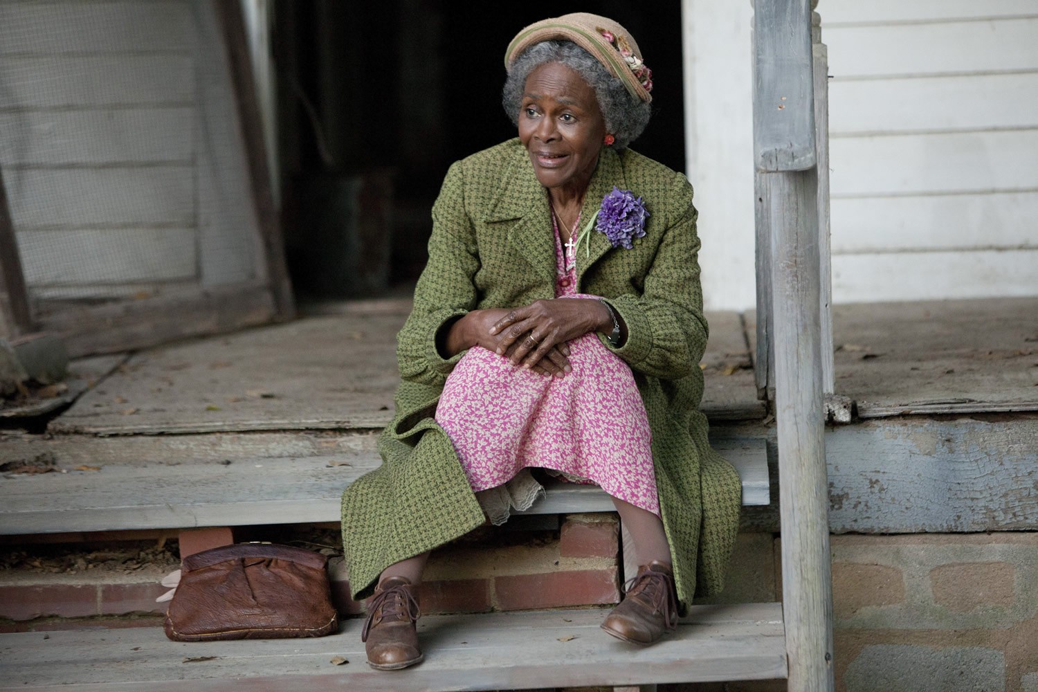 Cicely Tyson stars as Mrs. Watts in Lifetime's The Trip to Bountiful (2014). Photo credit by Annette Brown.