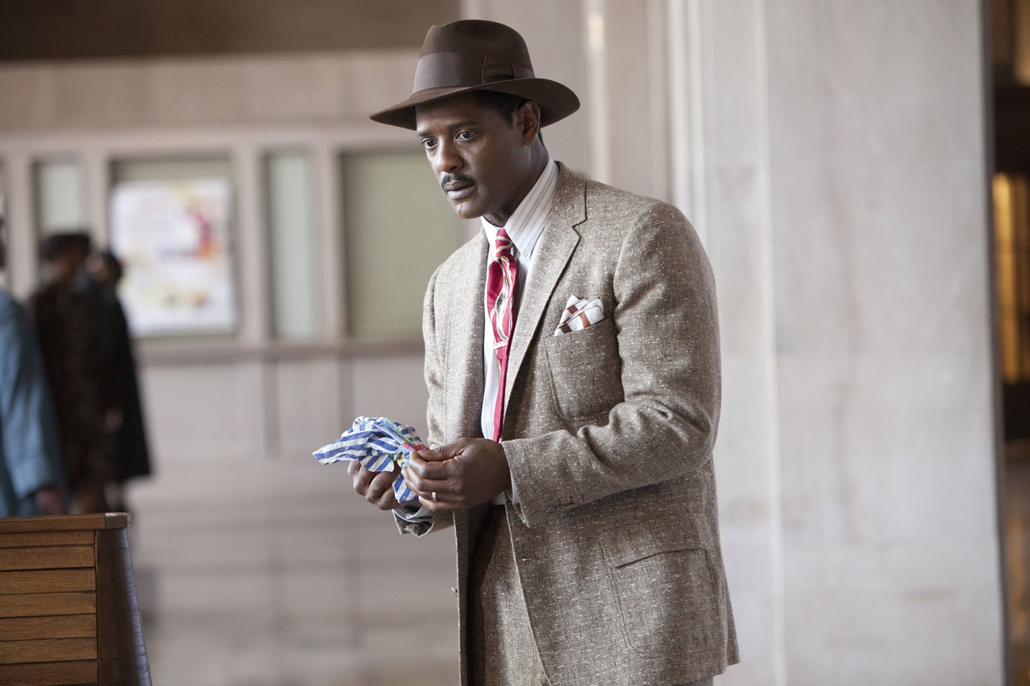 Blair Underwood stars as Ludie Watts in Lifetime's The Trip to Bountiful (2014). Photo credit by Annette Brown.