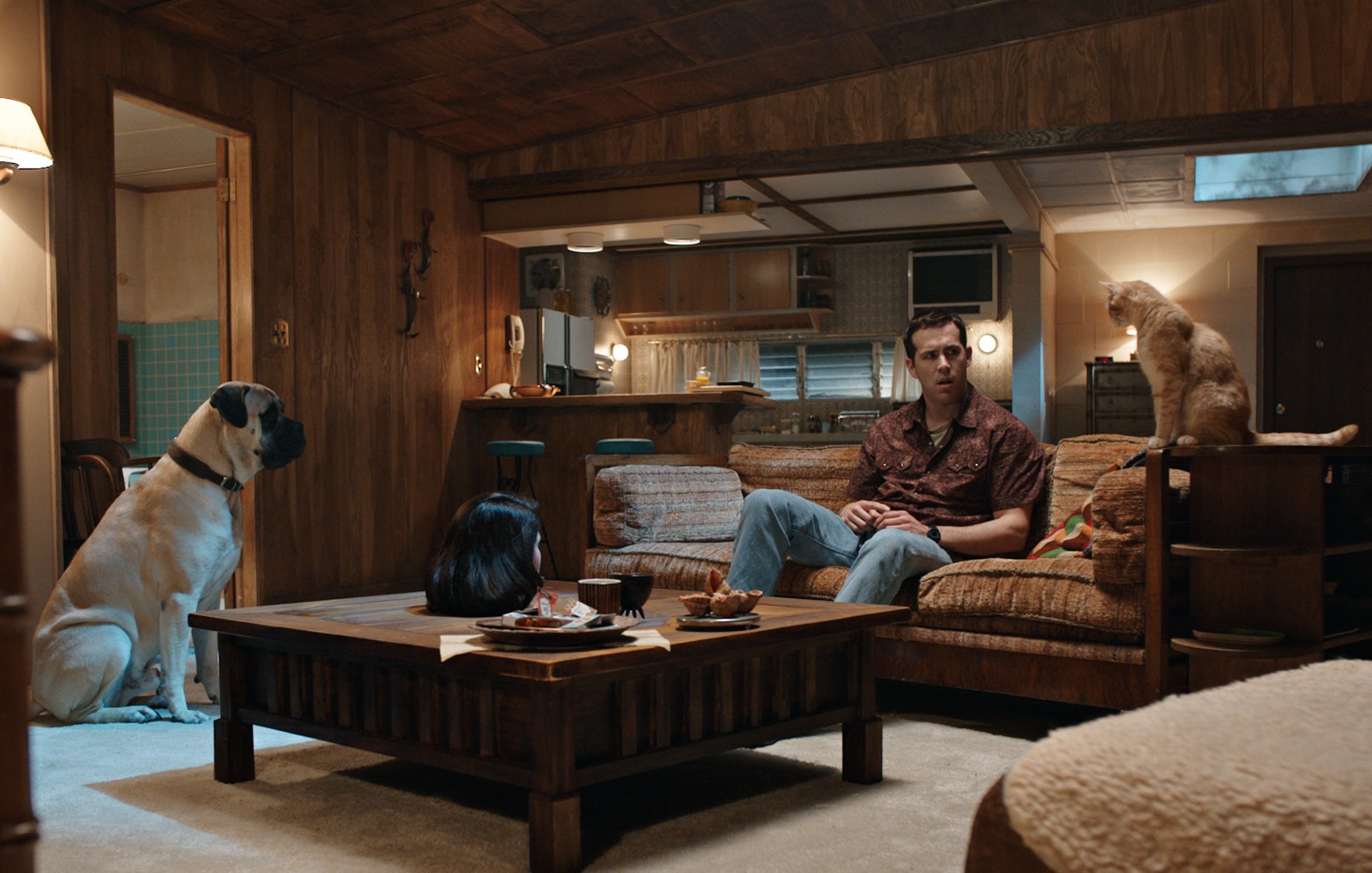 Ryan Reynolds stars as Jerry Hickfang in Lionsgate Films' The Voices (2015)