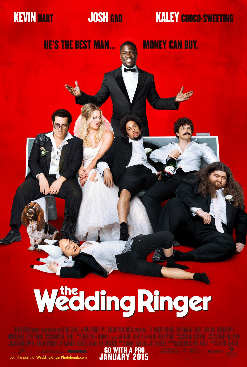 Poster of Screen Gems' The Wedding Ringer (2015)