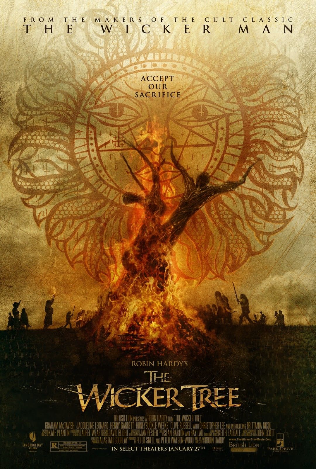 Poster of Anchor Bay Films' The Wicker Tree (2012)