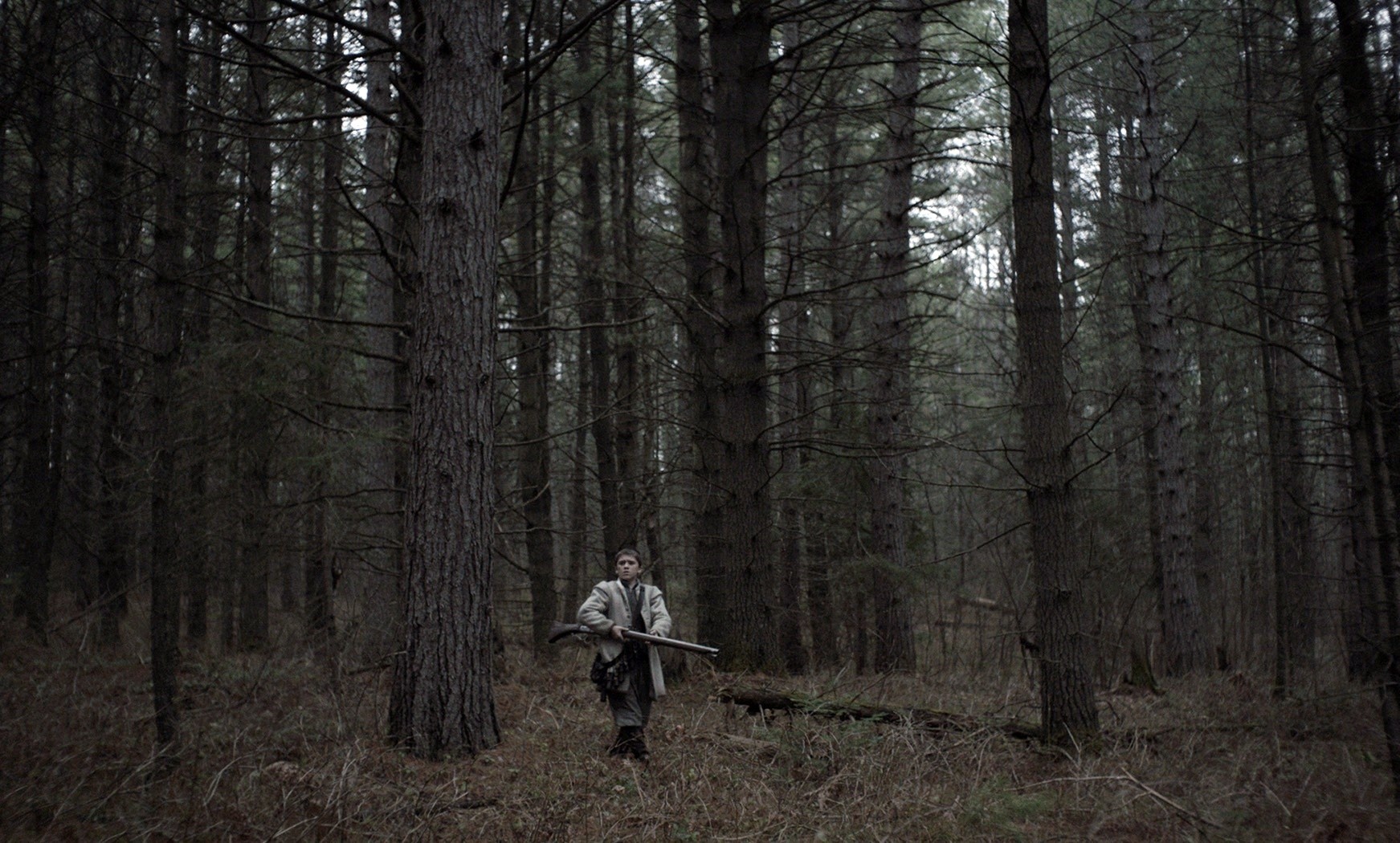 A scene from A24's The Witch (2015)