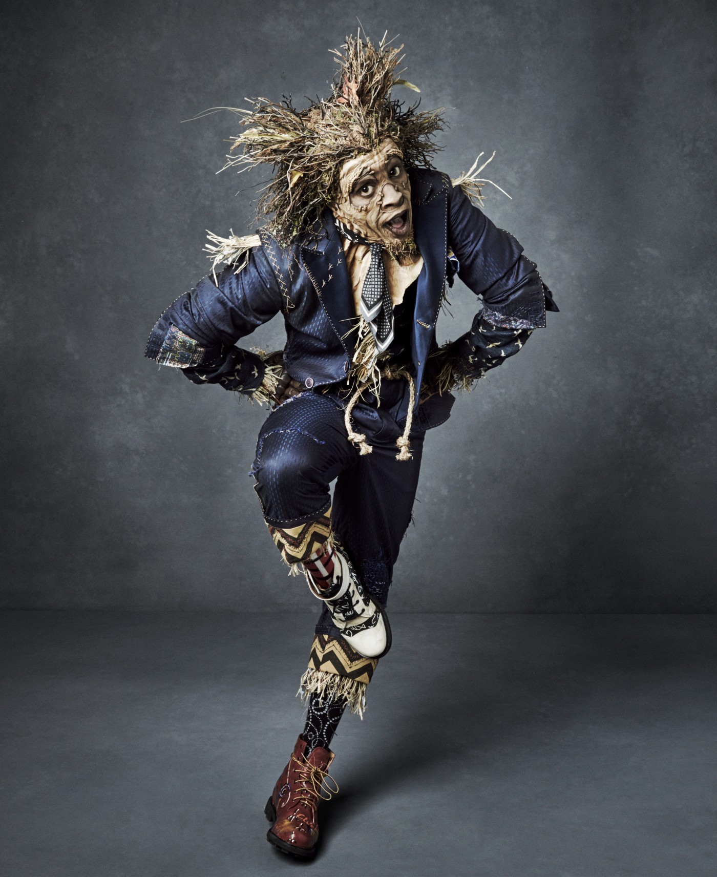 Elijah Kelley stars as Scarecrow in NBC's The Wiz (2015)