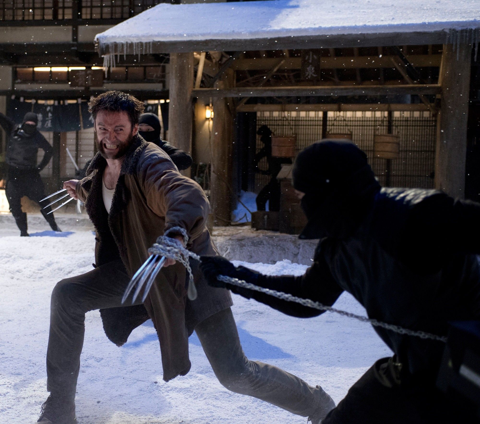 Hugh Jackman stars as Logan/Wolverine in 20th Century Fox's The Wolverine (2013)