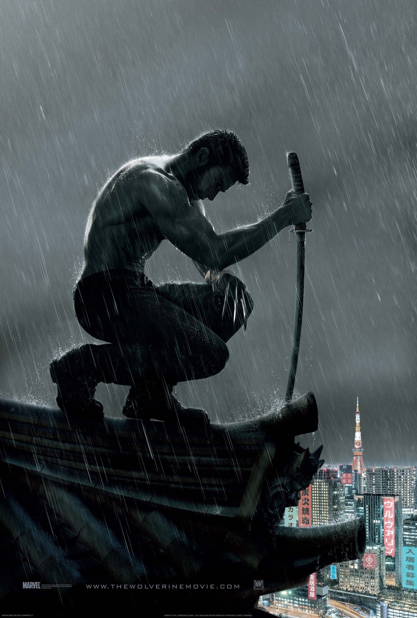 Poster of 20th Century Fox's The Wolverine (2013)