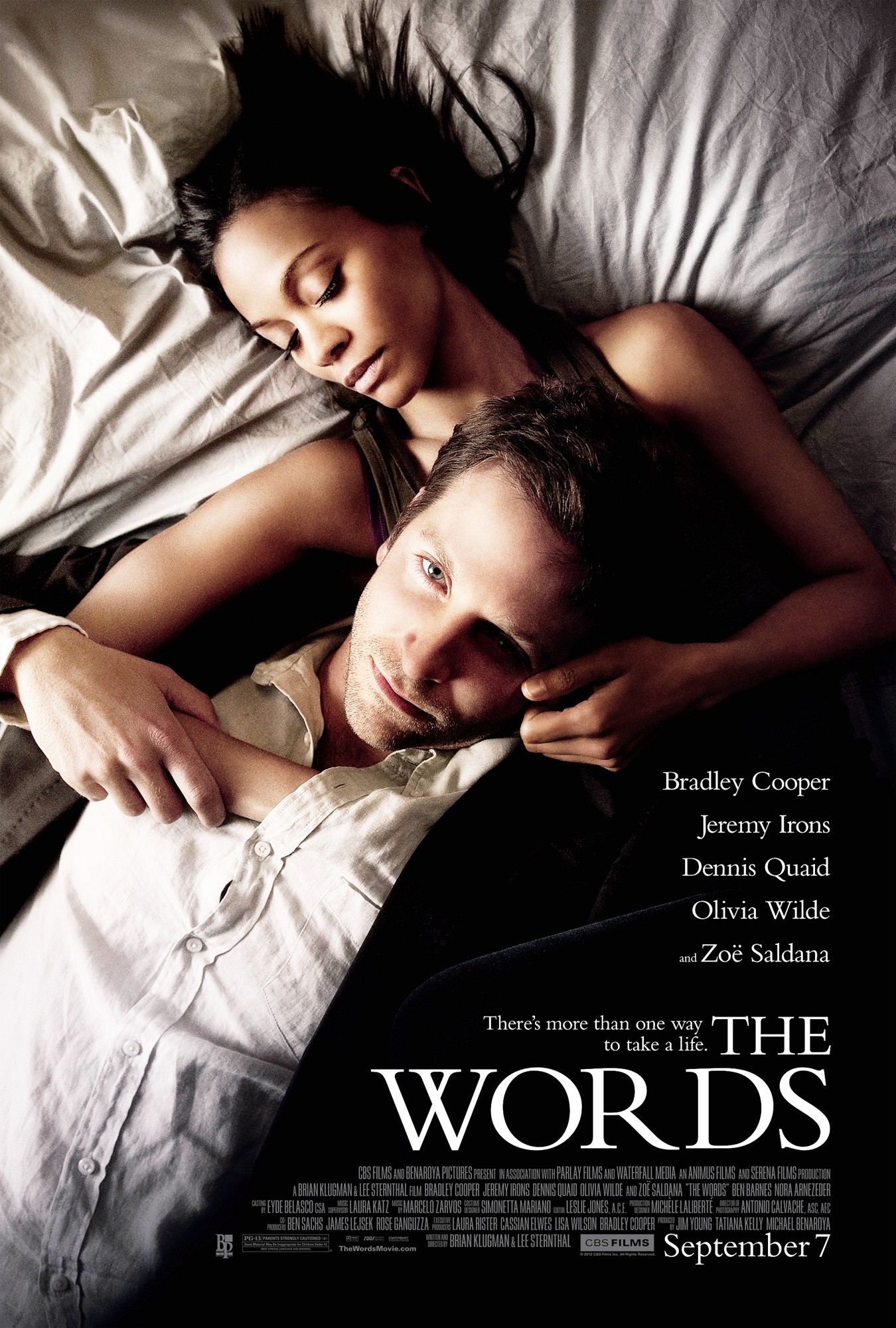 Poster of CBS Films' The Words (2012)