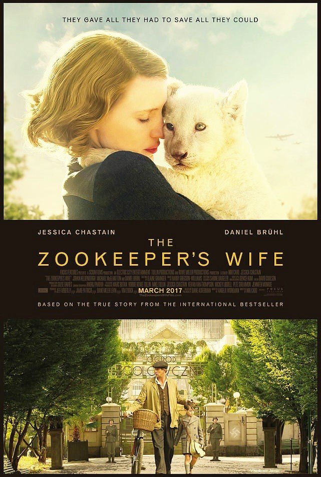 Poster of Focus Features' The Zookeeper's Wife (2017)
