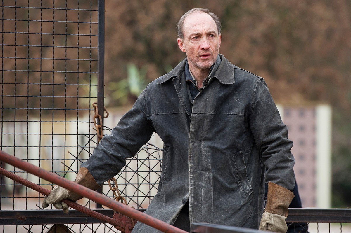 Michael McElhatton stars as Jerzyk in Focus Features' The Zookeeper's Wife (2017)